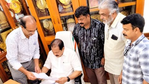 NAMMUDE AKSHAYA NAMMUDE SAMAAJIKAR 2026 MINISTER RAMESH CHENNITHALA